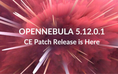 OpenNebula CE Patch Release v.5.12.0.1 is Available!