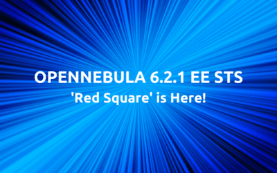 OpenNebula 6.2.1 EE STS Maintenance Release is Available