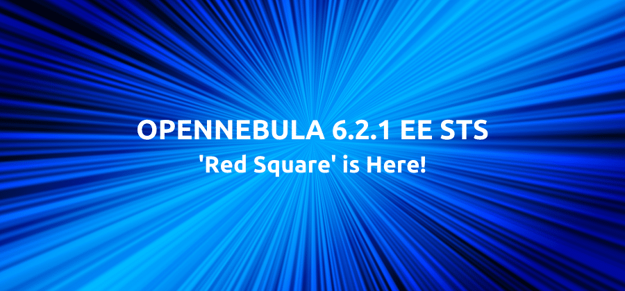 OpenNebula 6.2.1 EE STS release cover image