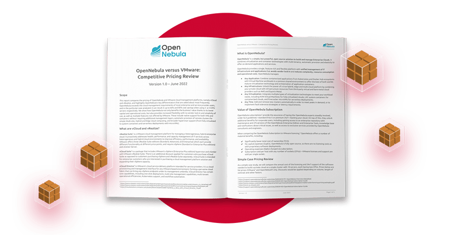 WHITEPAPER OPENNEBULA vs VMWARE red