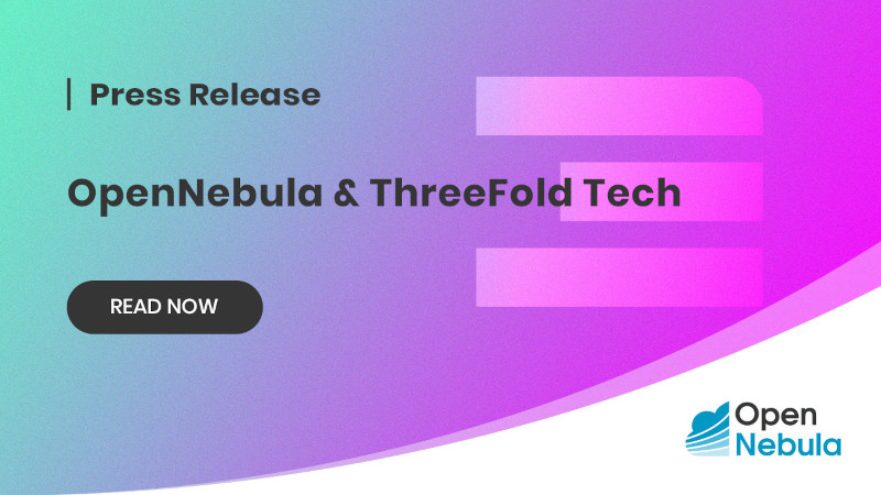 press release threefold opennebula