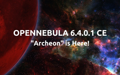 OpenNebula CE Patch Release 6.4.0.1 is Available!