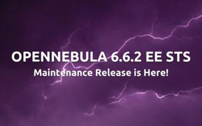 OpenNebula 6.6.2 EE STS Maintenance Release is Available