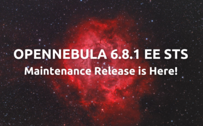 OpenNebula 6.8.1 EE STS Maintenance Release is Available