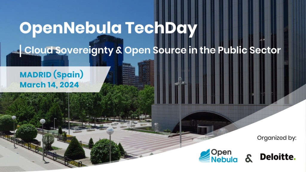 BANNER OPENNEBULA TECHDAY MADRID 24