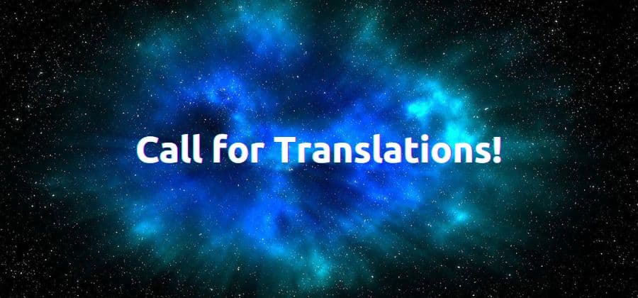 Call for Translations