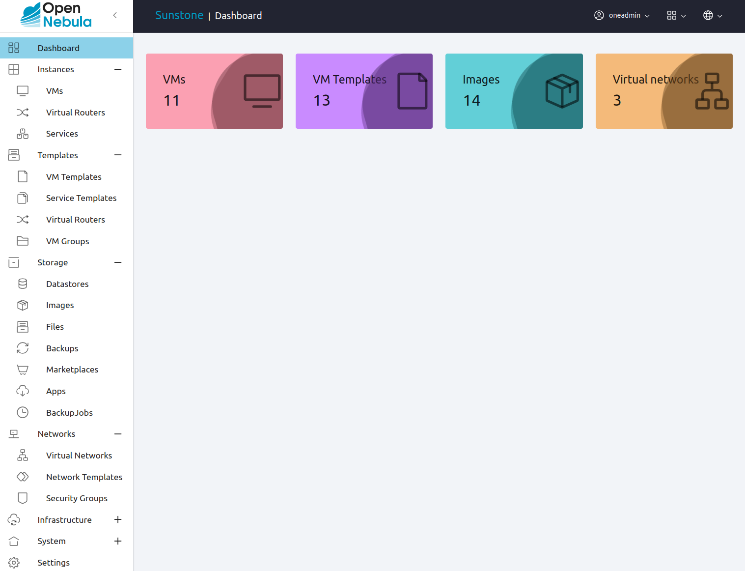 OpenNebula 6.10' FireEdge Sunstone