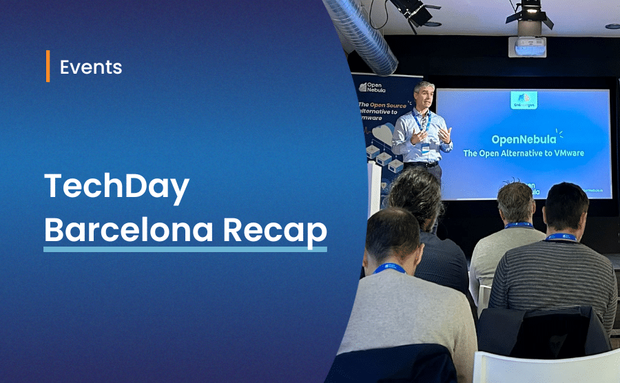 OpenNebula Techday Barcelona