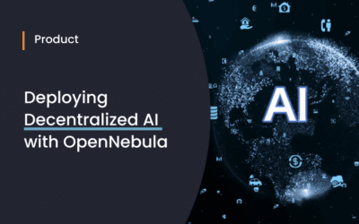 Building Decentralized AI with OpenNebula: A Multi-Cloud Strategy 