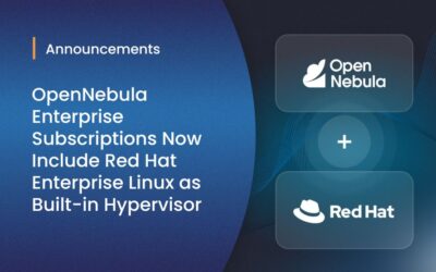 OpenNebula Enterprise Subscriptions Now Include Red Hat Enterprise Linux as a Built-in Hypervisor Option