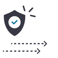 safer migration path icon