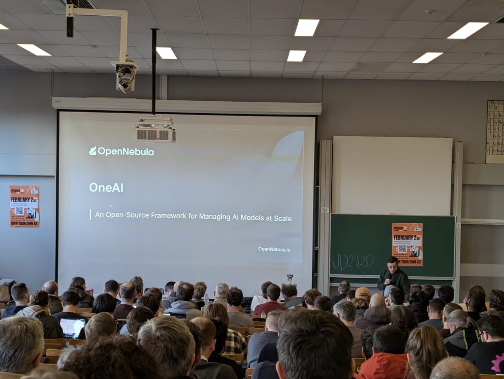 News from the Cloud-Edge Continuum: January 2026 1 OpenNebula at FOSDEM 2026
