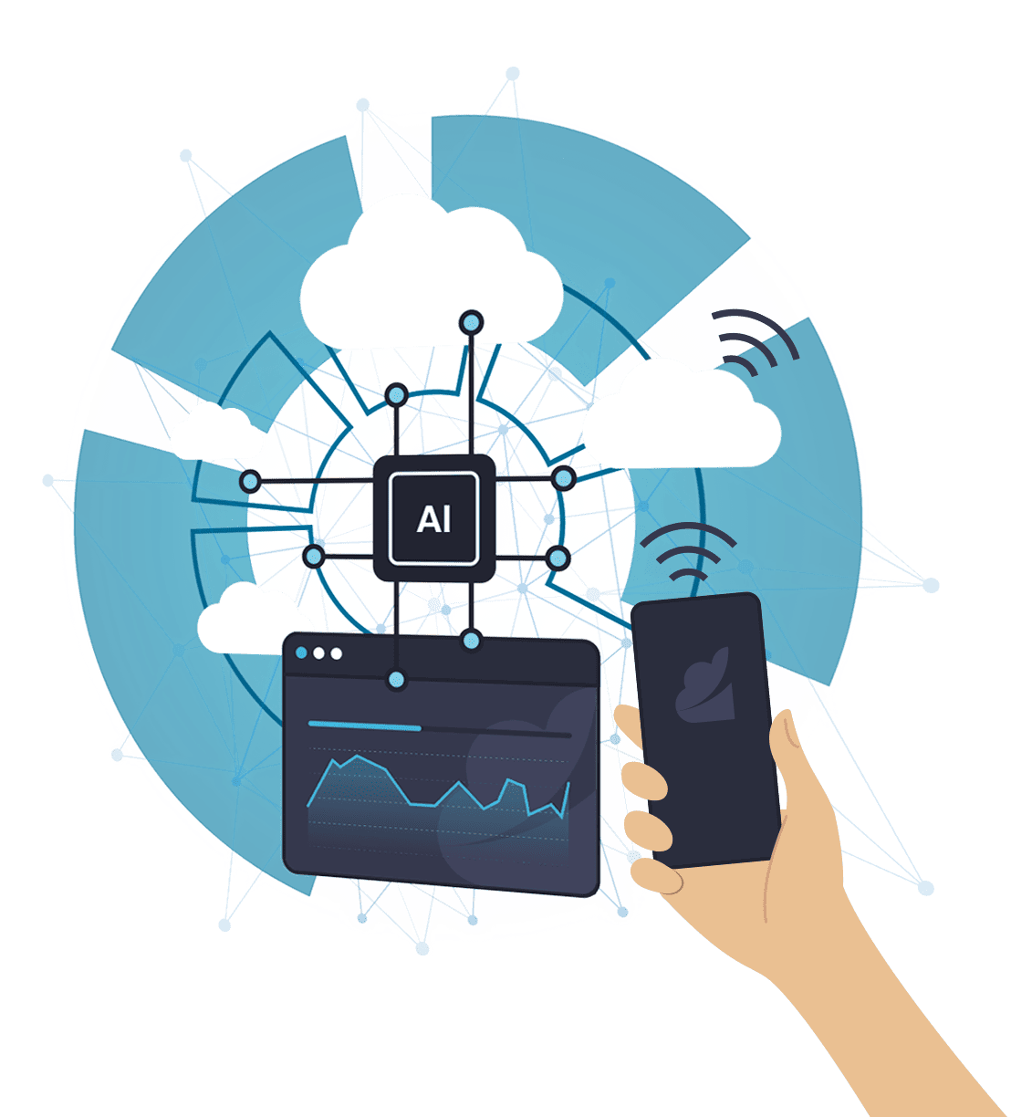 OpenNebula AI Ready Telco Edge Cloud Illustration