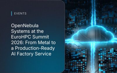 OpenNebula Systems at the EuroHPC Summit 2026: From Metal to a Production-Ready AI Factory Service