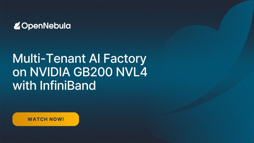 Multi-Tenant AI Factory on NVIDIA GB200 NVL4 with InfiniBand 1 Screencast covers 4 1