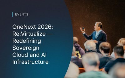 OneNext 2026 re:Virtualize — Redefining Sovereign Cloud and AI Infrastructure