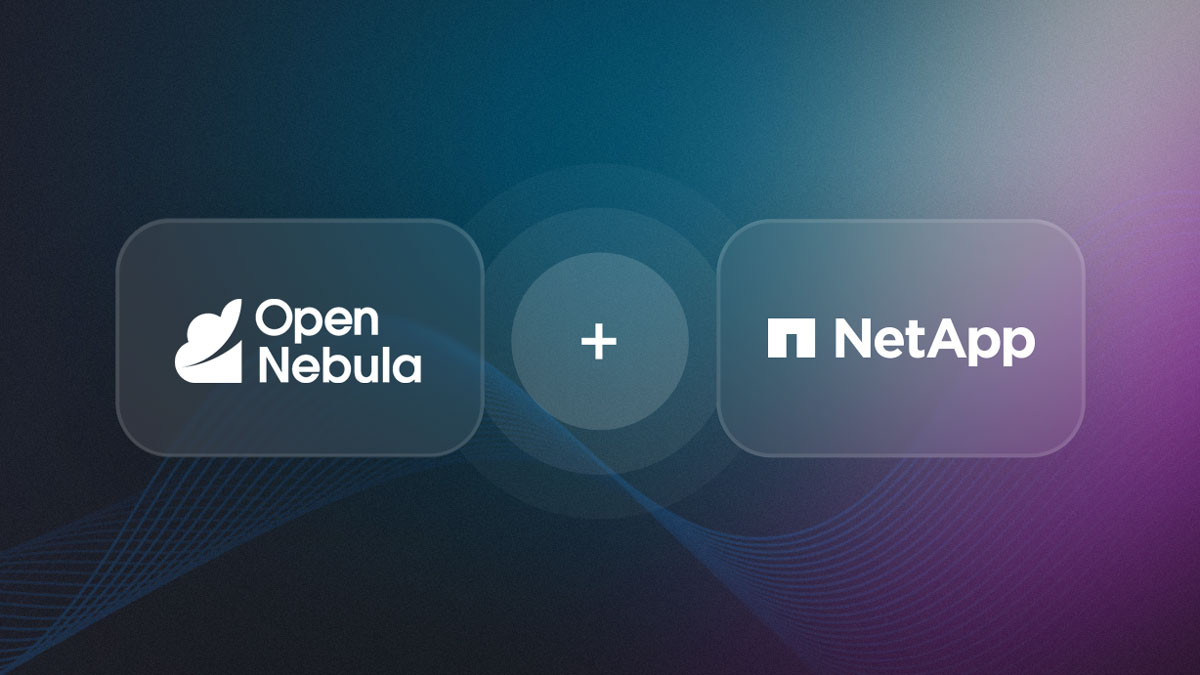 OpenNebula + NetApp press release