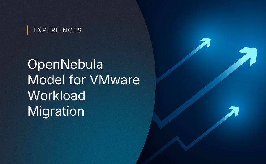 The OpenNebula Model for VMware Workload Migration