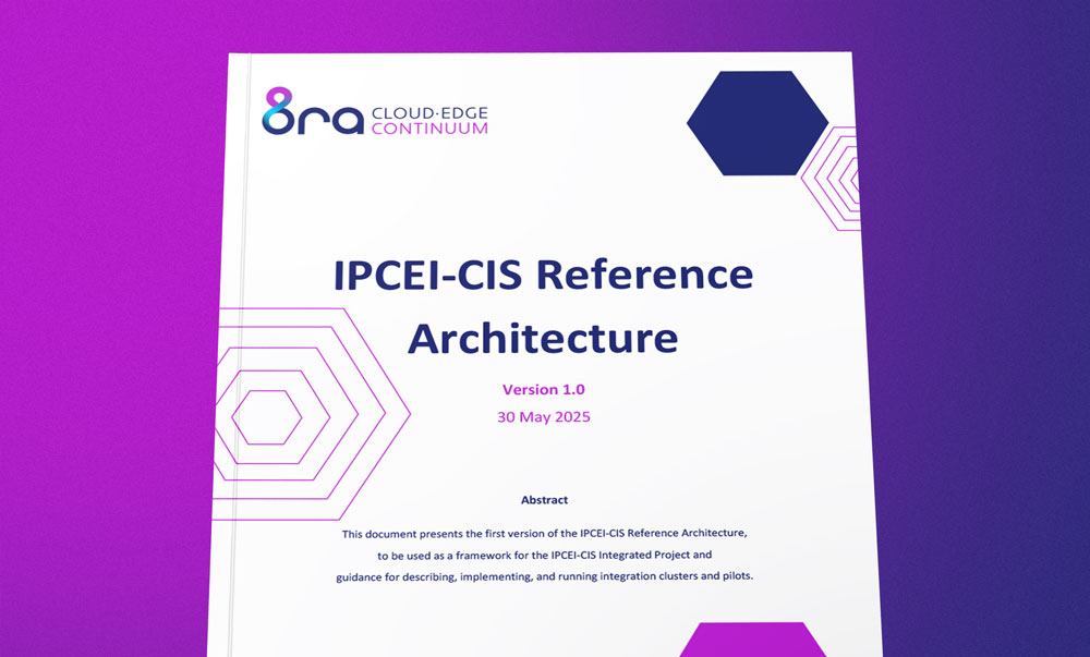 IPCEI-CIS Reference Architecture mockup
