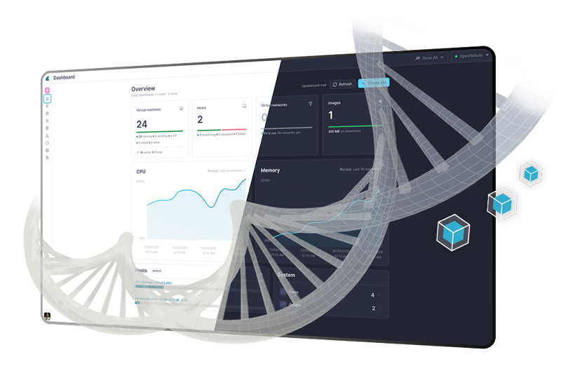Mockup OpenNebula HELIX