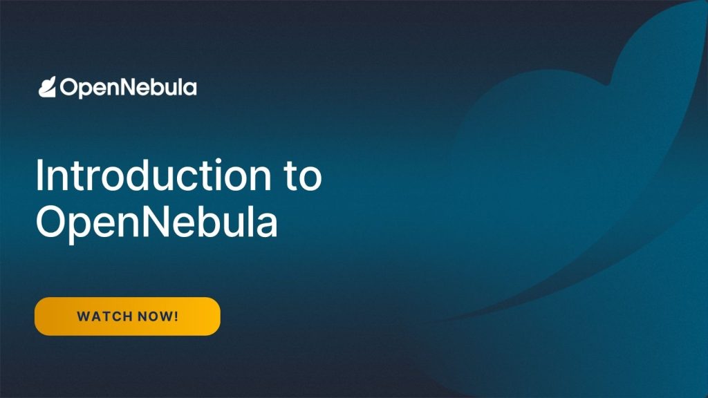Introduction to OpenNebula