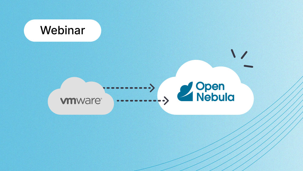 Webinar cover AI Factory OpenNebula + NVIDIA