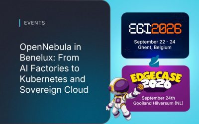 OpenNebula in Benelux: From AI Factories to Kubernetes and Sovereign Cloud